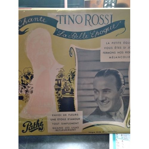 Tino Rossi Chante La Belle Epoque