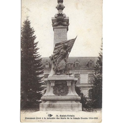 Cp. Saint Yrieix - Monument Des Morts (264)