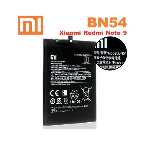 Batterie Xiaomi Redmi Note 9 - Bn 54