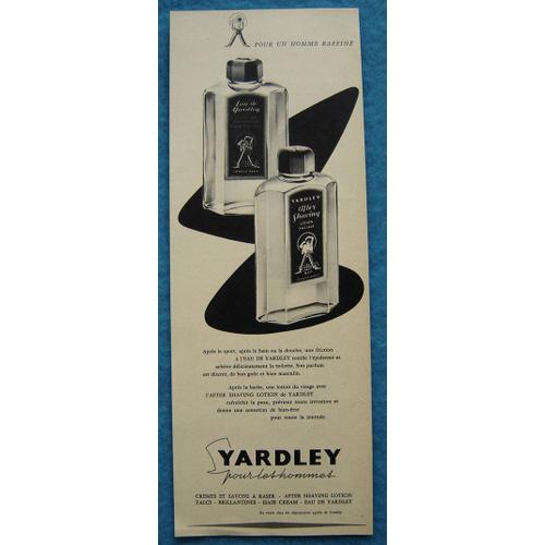 Publicité Papier - Yardley After Shaving Lotion De 1957