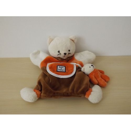Doudou Chat Orange Marron Doudou Et Compagnie