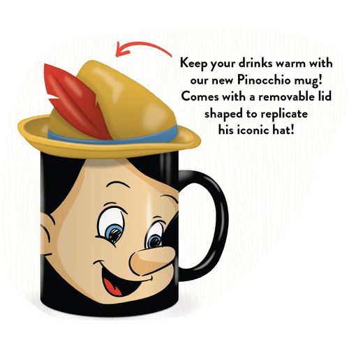 Disney Pinocchio - Mug 3d Pinocchio Avec Chapeau