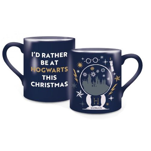 Harry Potter - Mug Château De Poudlard À Noël