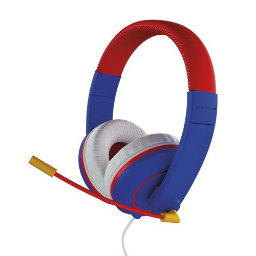 Gioteck Xh100s Casque Avec Fil Arceau Jouer Bleu, Rouge