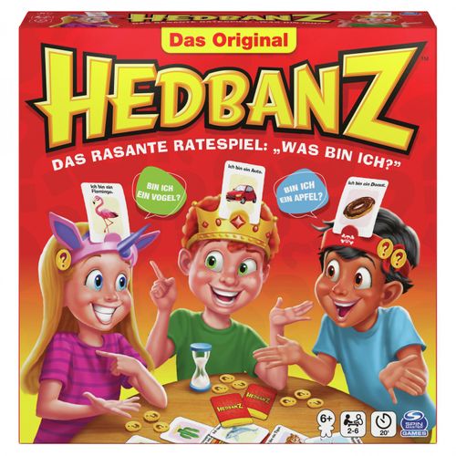 Spin Master Games Jeu De Devinettes Hedbanz Pour Les Enfants Et Les F