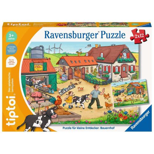 Tiptoi 00136 Bauernhof 20 Min Jeu De Société Puzzle