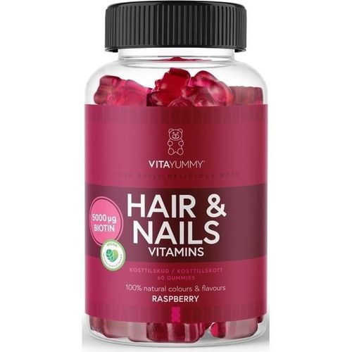 Vitayummy - Hair & Nails Vitaminer 60 Pcs 