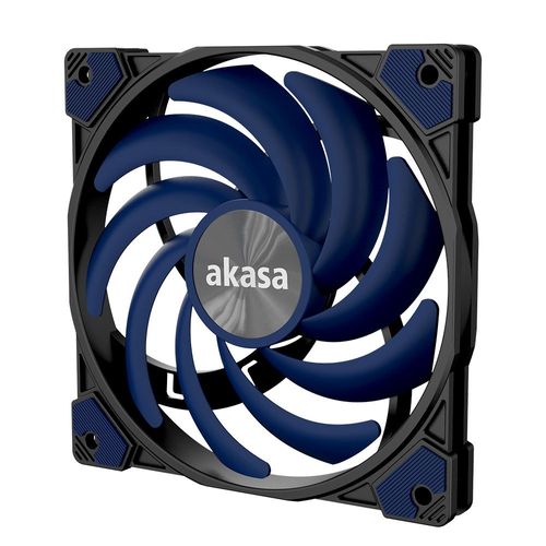 Akasa Alucia Xs Slim-lüfter, 120 Mm - Blau