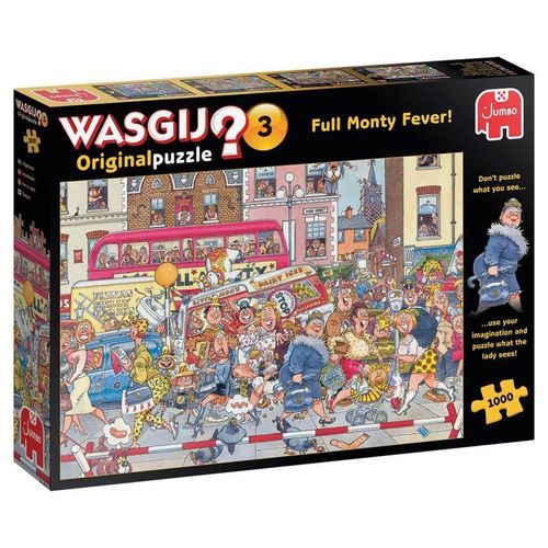 Wasgij Orginal - Full Monty Fever 3, 1000 Pc (81923)