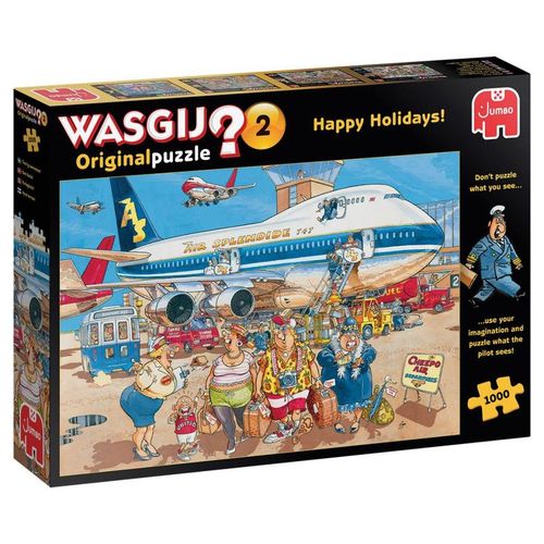 Wasgij Orginal - Happy Holdays 2, 1000 Pc (81922)