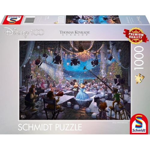 Puzzles Disney, 100th Celebration, Limited Edition, 1000 Pcs