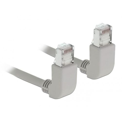Delock 83513 Câble De Réseau Gris 0,5 M Cat6a S/ftp (s-stp)