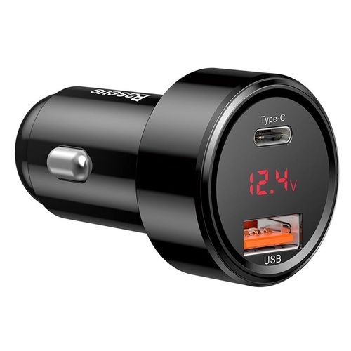 Baseus Ccmlc20c-01 Chargeur D'appareils Mobiles Universel Noir Allume