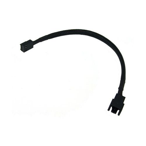 Phobya Adaptor 3pin (12v) To 3pin (7v) 20cm - Black