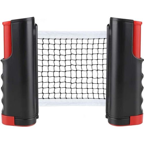 Filet De Table De Ping Pong Rétractable Noir/Rouge Hobbytech