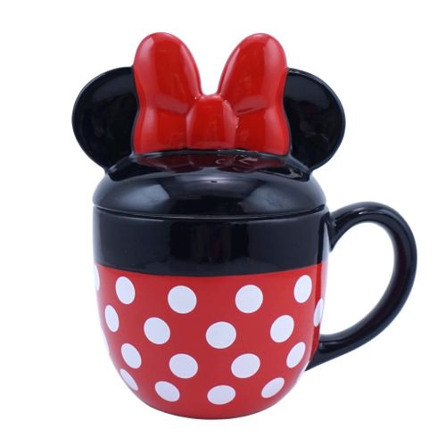 Disney - Mug 3d Avec Couvercle Minnie Mouse - 425ml
