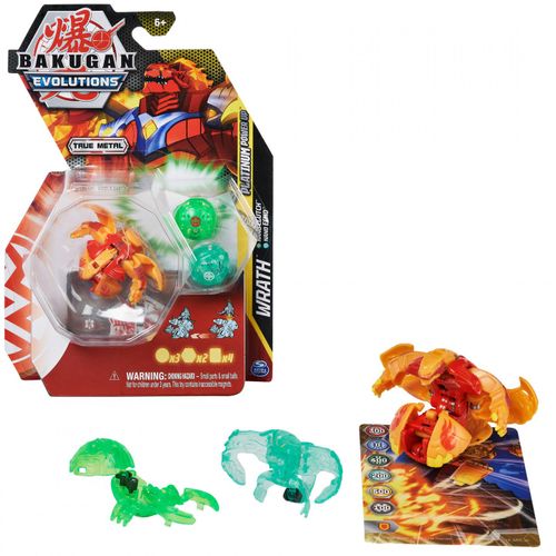 Bakugan Evolutions, Coffret Platinum Power Up Wrath Avec Nano Echo Et