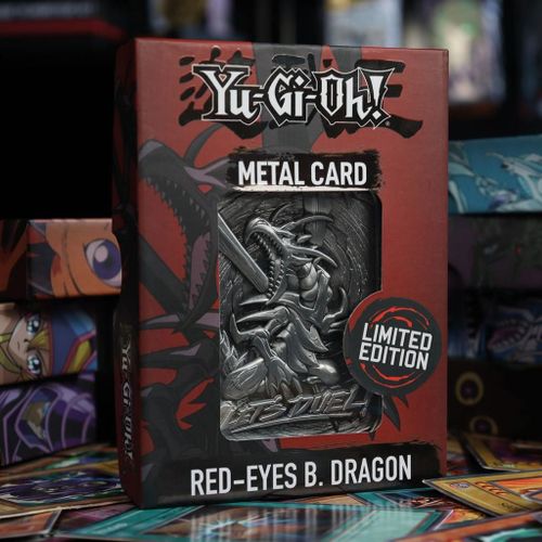 Yu-Gi-Oh! - Red Eyes B. Dragon - Carte Métal Collector