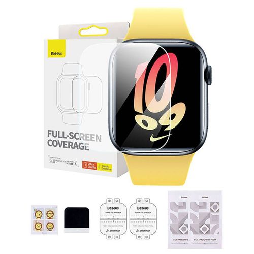 Baseus 40mm Protective Film For Ap Watch 4/5/6/Se/Se 2, Clear