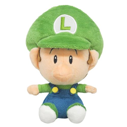 Super Mario - Baby Luigi - Peluche 16cm