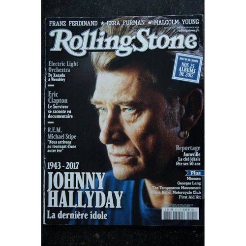 Rolling Stone L 14199 101 Johnny Hallyday R.E.M. M Stipe Eric Clapton Ezra Furman Malcolm Young - 2018 01