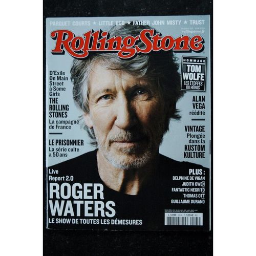 Rolling Stone 2018 06 Roger Waters Tom Wolfe Alan Vega Parquets Courts Little Bob F John Misty Trust - 2018 06