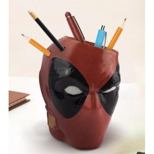 Marvel - Pot À Crayons Et Plantes Deadpool