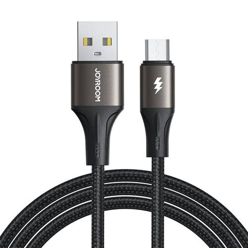 Cable Usb Joyroom Light-speed Usb To Micro Sa25-am3 , 3a , 1.2m (blac