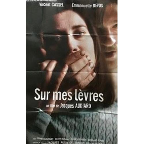 Affiche Cinéma 120x160 Film « Sur Mes Lèvres »