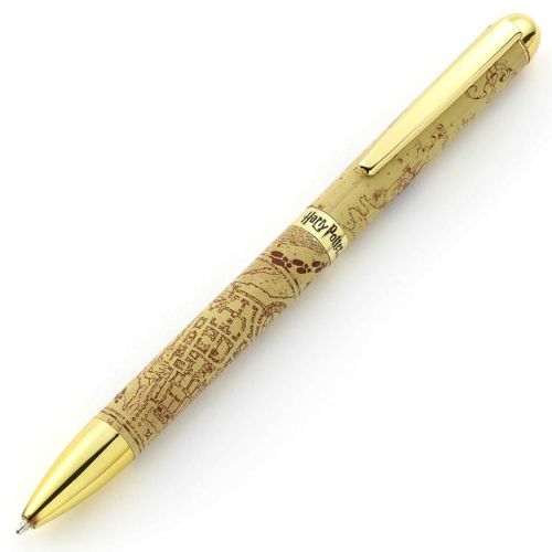 Harry Potter - Carte Du Maraudeur - Stylo À Barillet Imprimé
