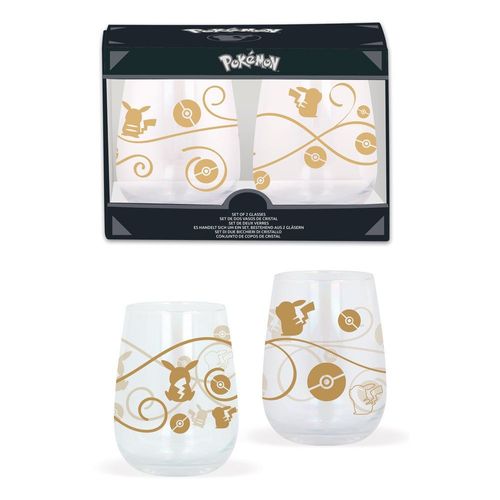 Pokemon Packs 2 Verres Crystal (Carton De 6)