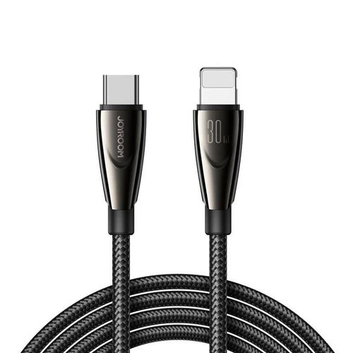 Cable Pioneer 30w Usb C To Lightning Sa31-cl3 / 30w/ 1,2m (black)