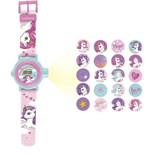 Lexibook - Unicorn - Digital Projection Watch (Dmw050uni)