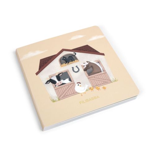 Filibabba - Baby Book - Magic Farm - (Fi-02765)