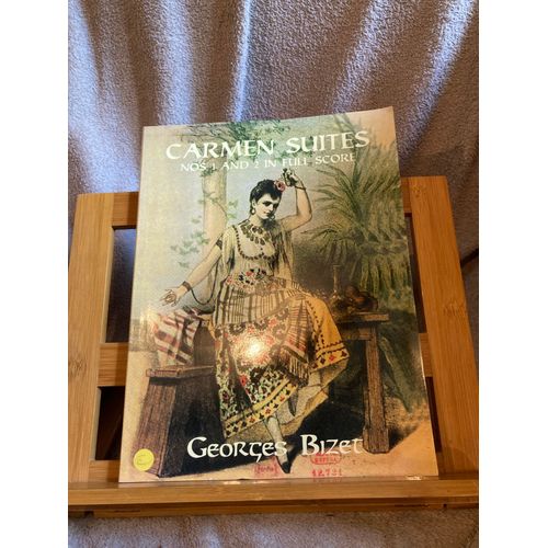 Bizet Carmen Suites N°1 Et 2 Partition D'orchestre Éditions Dover