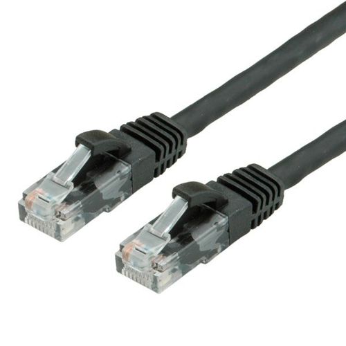Value 7m Utp Cat.6a Câble De Réseau Noir Cat6a U/utp (utp)