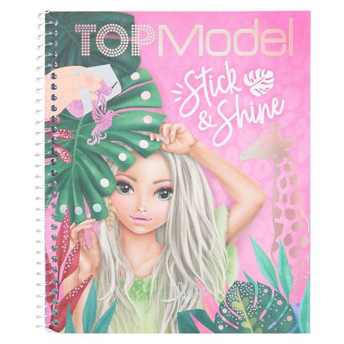 Topmodel - Colouring Book Stick & Shine ( 0412470 )