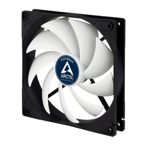Arctic F14 Silent Boitier Pc Ventilateur 14 Cm Noir, Blanc