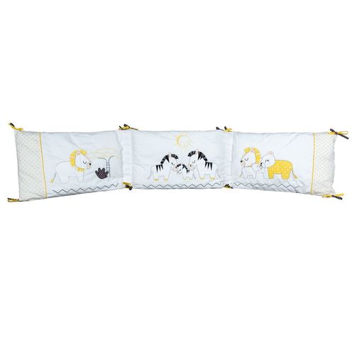 Tour De Lit Pluche Et Pompon - Sauthon Baby Deco