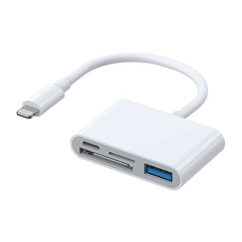 Lightning To Usb Otg Adapter Joyroom S-h142 Sd Card Reader, Microsd (