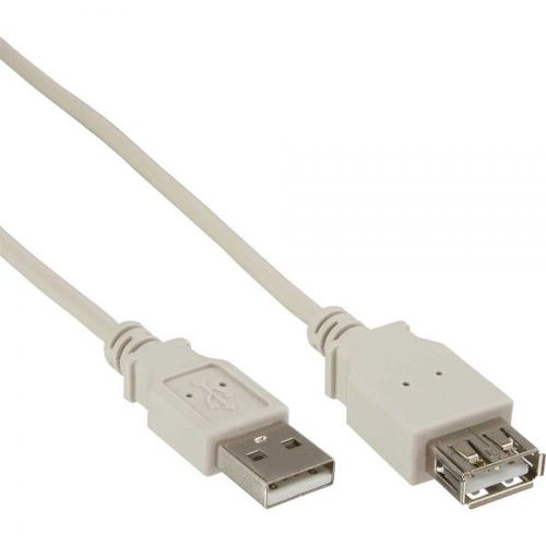 Inline 4043718076390 Câble Usb 0,3 M Usb 2.0 Usb A Gris