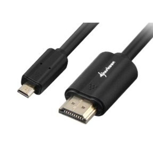 Sharkoon 1.5m, Hdmi/micro Hdmi Câble Hdmi 1,5 M Hdmi Type A (standard