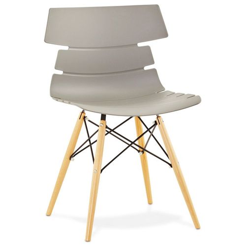 Chaise Moderne 'sofy' Grise Style Scandinave