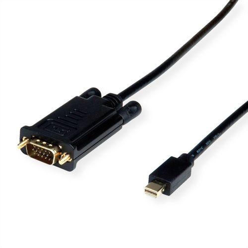 Roline 11.04.5977 Câble Vidéo Et Adaptateur 2 M Vga (d-sub) Mini Disp