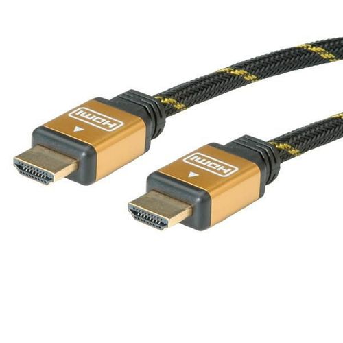 Roline 11.88.5503 Câble Hdmi 3 M Hdmi Type A (standard) Noir, Or