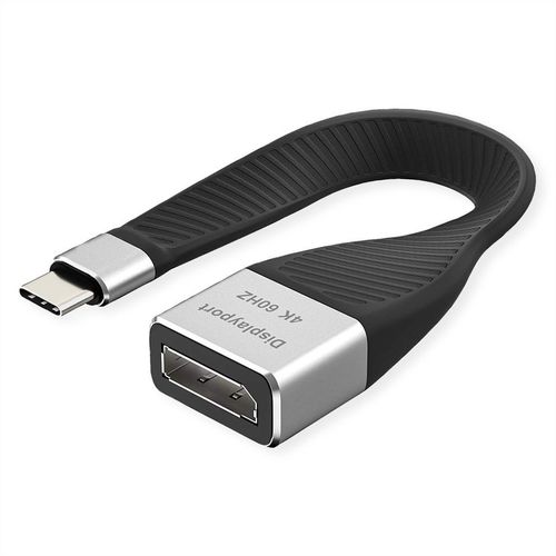 Roline 12033240 0,13 M Usb Type-c Displayport Noir
