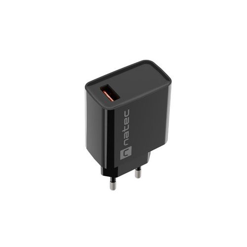 Natec Ribera Universel Noir Secteur Charge Rapide Intérieure