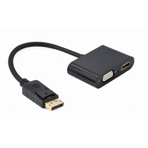 Gembird A-dpm-hdmifvgaf-01 Câble Displayport 0,1 M Noir