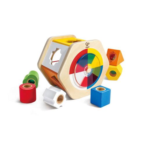 Hape Color Matching And Shape Sorting Box (87-0516)