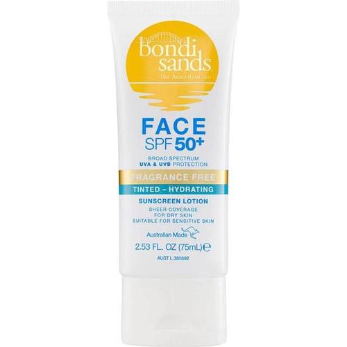 Bondi Sands - Spf 50 Fragrance Free Tinted Face Lotion (Hydrating) 75 